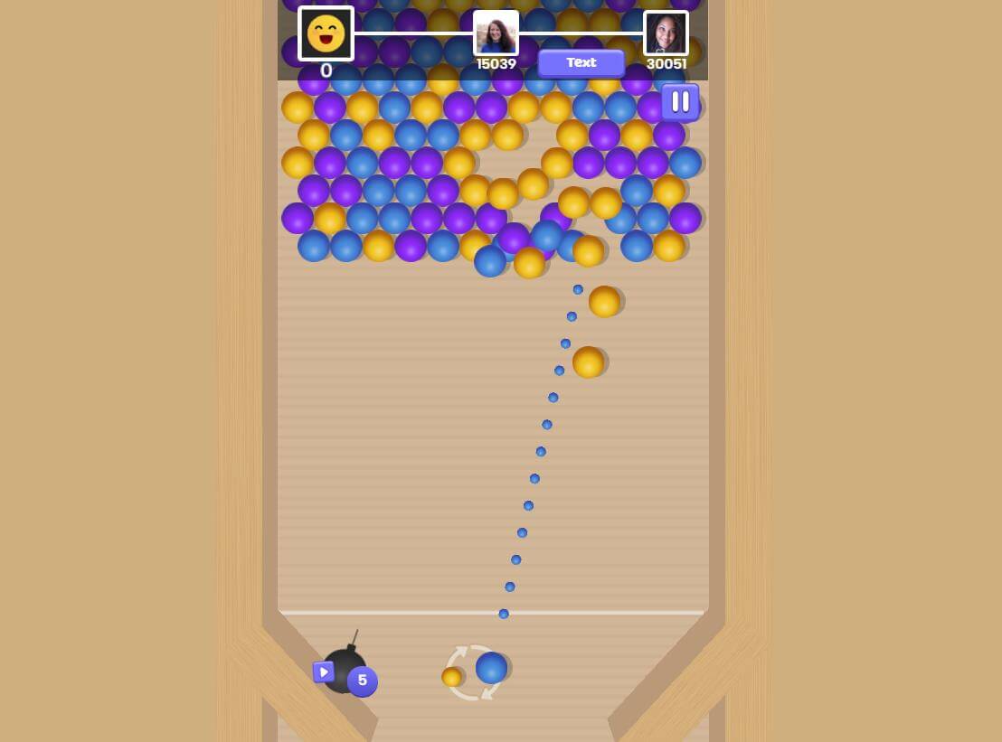 إطلاق الفقاعات المتساقطة